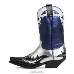 Botas Sendra España TN4L88332 mujer | Sendra 15791 Cuervo Laminado Plata Pinto Polveroso Night 115 Azul