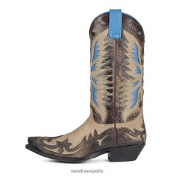 Sendra Boots España TN4L88343 mujer | Sendra 6885 Cuervo Nobuck Softy 494 Costa Barbados Quercia