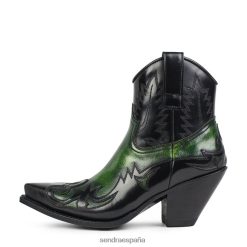 Sendra Boots España TN4L88346 mujer | Sendra 16695 Gorca Denver Verde Cepillado-Flora Negro