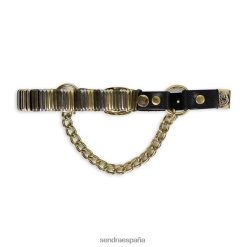 Sendra España TN4L88490 unisexo | Sendra Arnes 33 Arnes Negro Oro