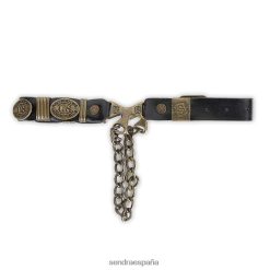 Sendra España TN4L88498 unisexo | Sendra Arnes 54 Arnes Black Oro Viejo