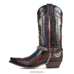 Sendra España TN4L8872 hombres | Sendra 3840 CUERVO H.ROJO-Y.DUCADOS
