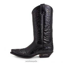 Sendra España TN4L8893 hombres | Sendra 3241 CUERVO FLORA NEGRO Sprinter Negro